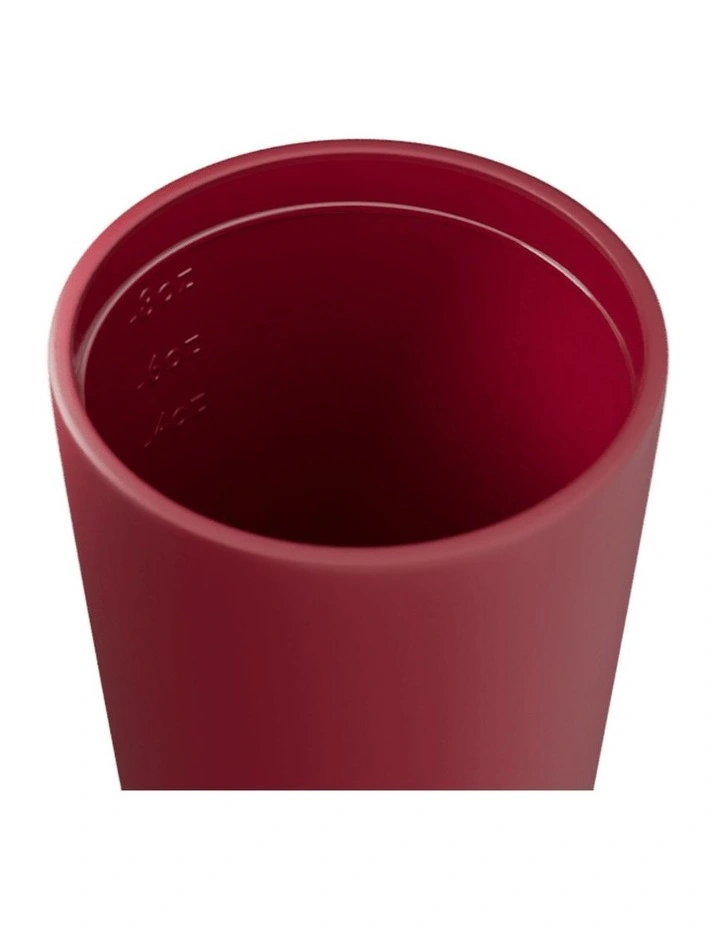 Bino Ceramic Reusable Cup 227ml/8oz in Rouge image 6