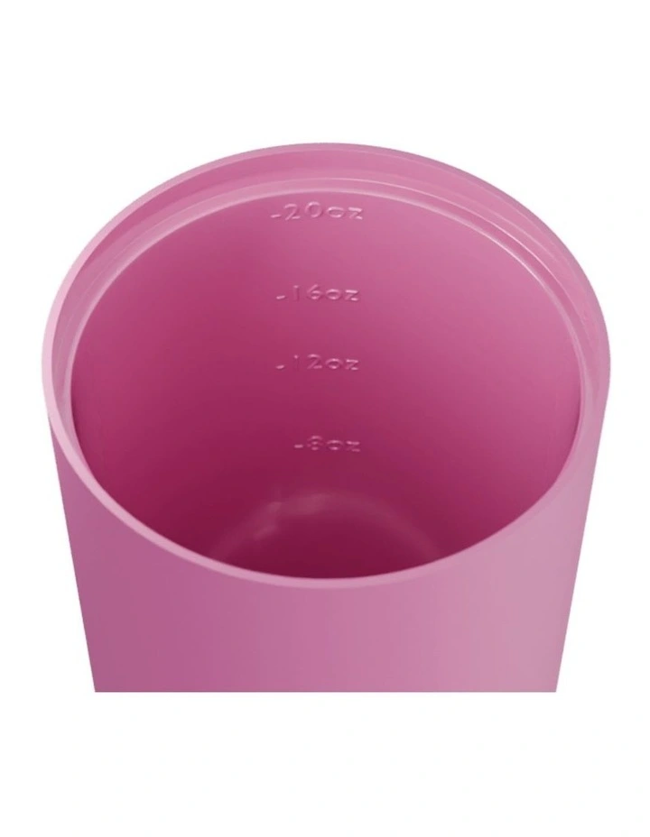 Venti Ceramic Tumbler 600ml/20oz in Pink image 2