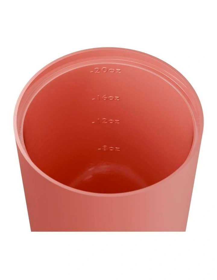 Venti Ceramic Tumbler 600ml/20oz in Orange image 2