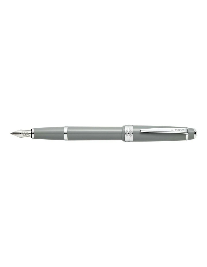 Bailey Fountain Pen, Medium Nib in Light Grey image 1