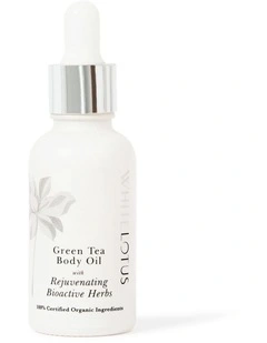 Green Tea Body Oil With Rejuvenating Bioactive Herbs 30 ml