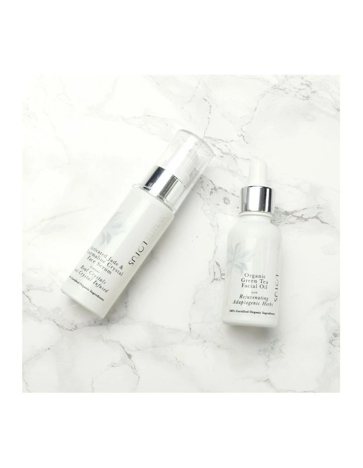 Activated Jade & Tourmaline Crystal Face Serum 30ml image 5