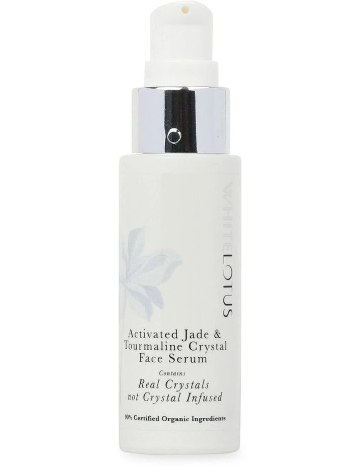Activated Jade & Tourmaline Crystal Face Serum 30ml image 6