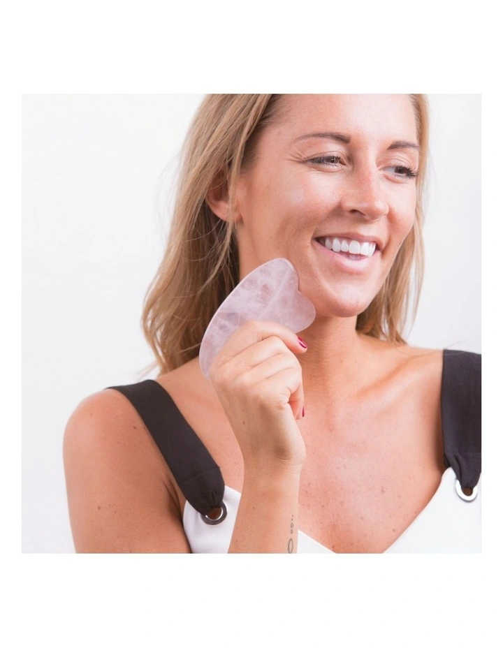 Premium Rose Quartz Gua Sha image 2