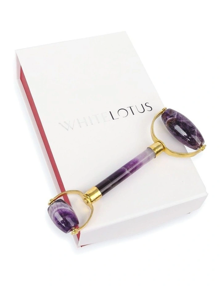 Premium Amethyst Crystal Roller image 3