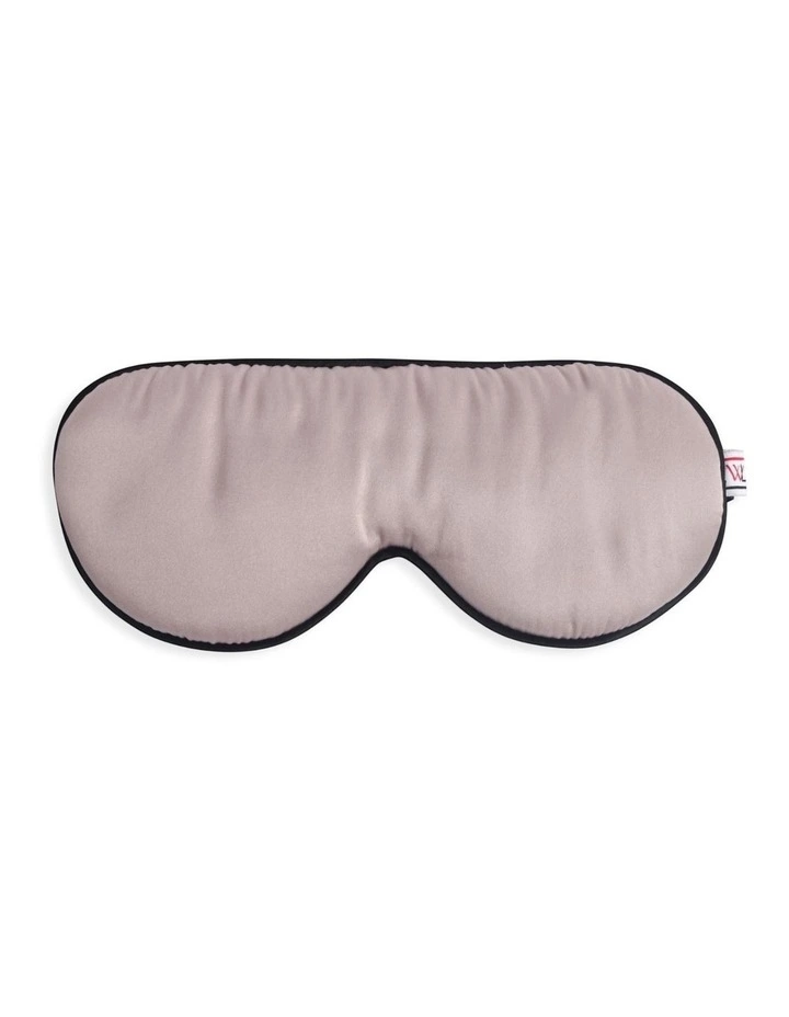 White Lotus 100% Mulberry Silk Eye Mask Cruelty Free image 4