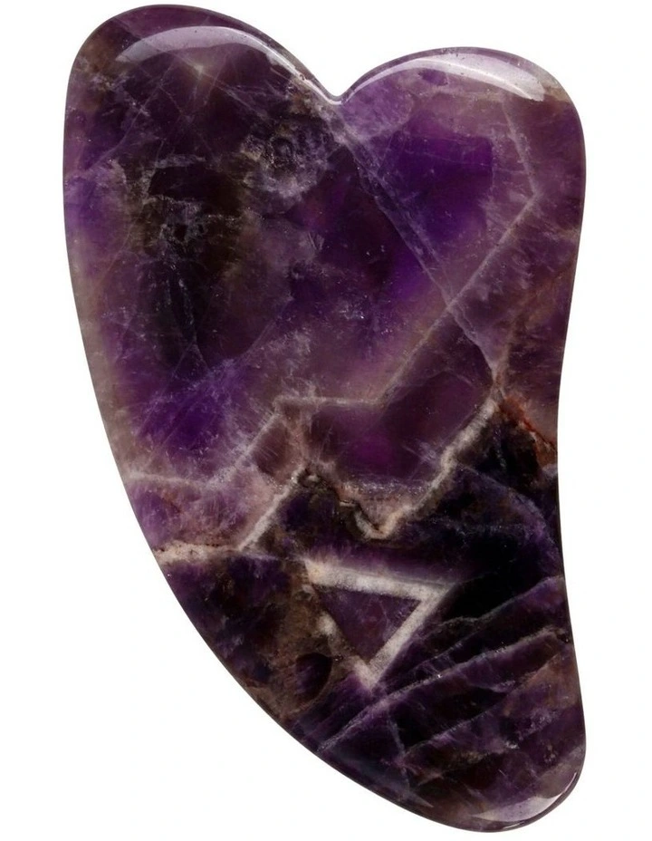 Premium Amethyst Crystal Gua Sha image 1