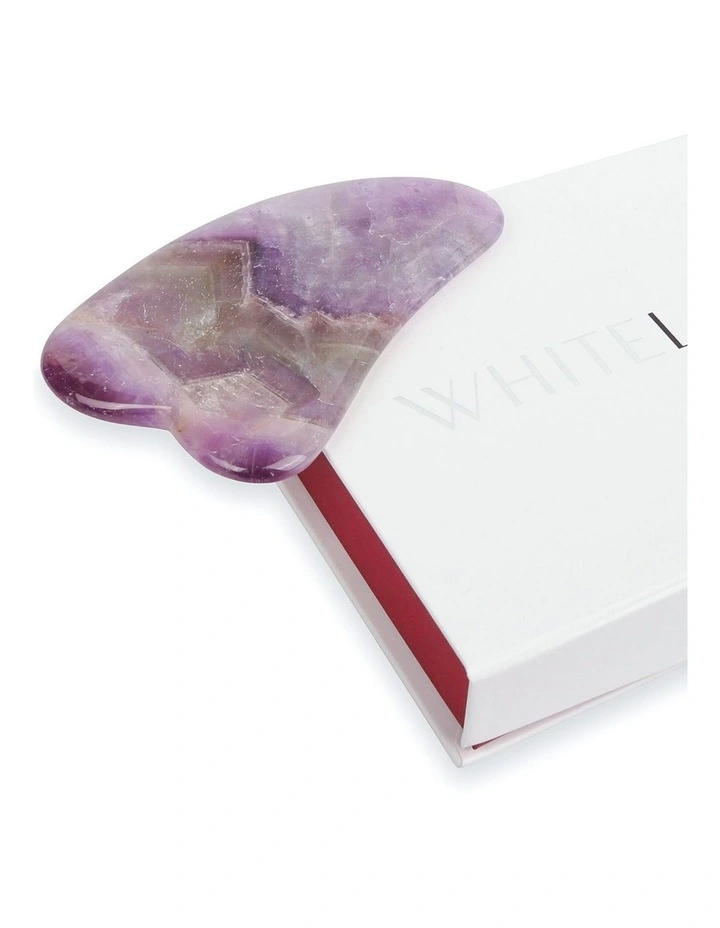 Premium Amethyst Crystal Gua Sha image 5