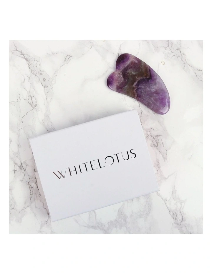 White Lotus Premium Amethyst Crystal Facial Set image 6