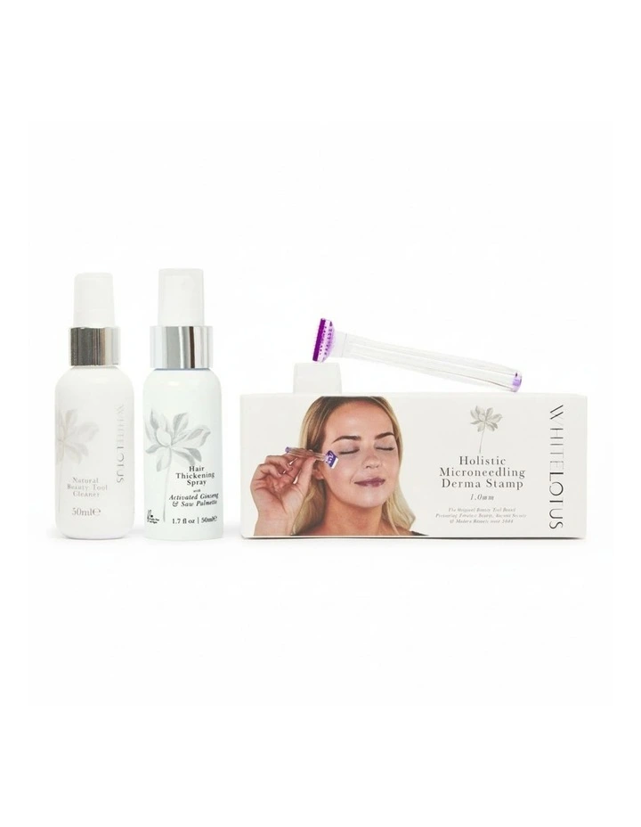 White Lotus Holistic Dermastamp Kit For Hair 1.0 mm image 5