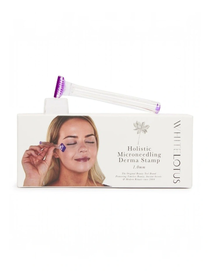 White Lotus Sensitive Skin Dermastamp 1.0 mm Skin Or Hair image 1