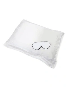 100% Mulberry Silk Pillowcase And Eye Mask Set Cruelty Free