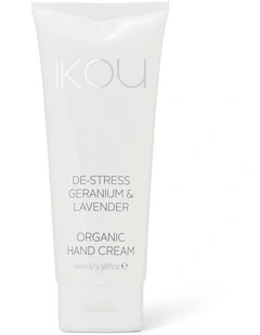 De-Stress Geranium And Lavender Organic Hand Cream