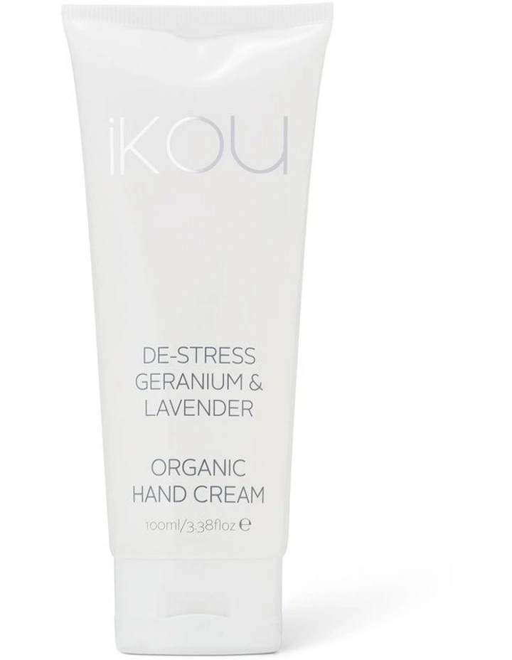De-Stress Geranium And Lavender Organic Hand Cream image 1