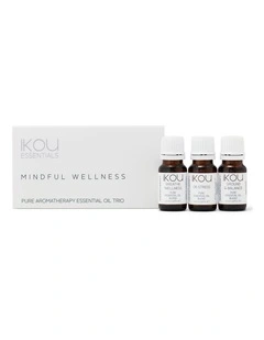 Essential Oil Trio - Mindful Wellness 3x 10ml