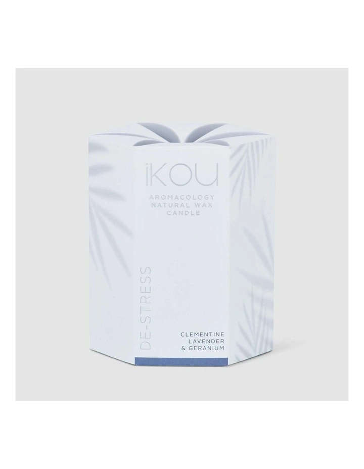 De-Stress Eco-Luxury Candle Glass image 2