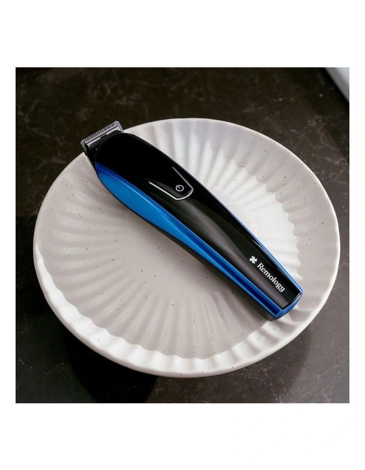 Remology 5-in-1 Rechargeable Grooming Kit - Trimmer, Precision, Nose & Ear, Design, Foil Shaver image 3