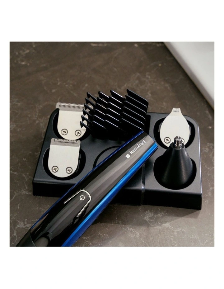 Remology 5-in-1 Rechargeable Grooming Kit - Trimmer, Precision, Nose & Ear, Design, Foil Shaver image 4