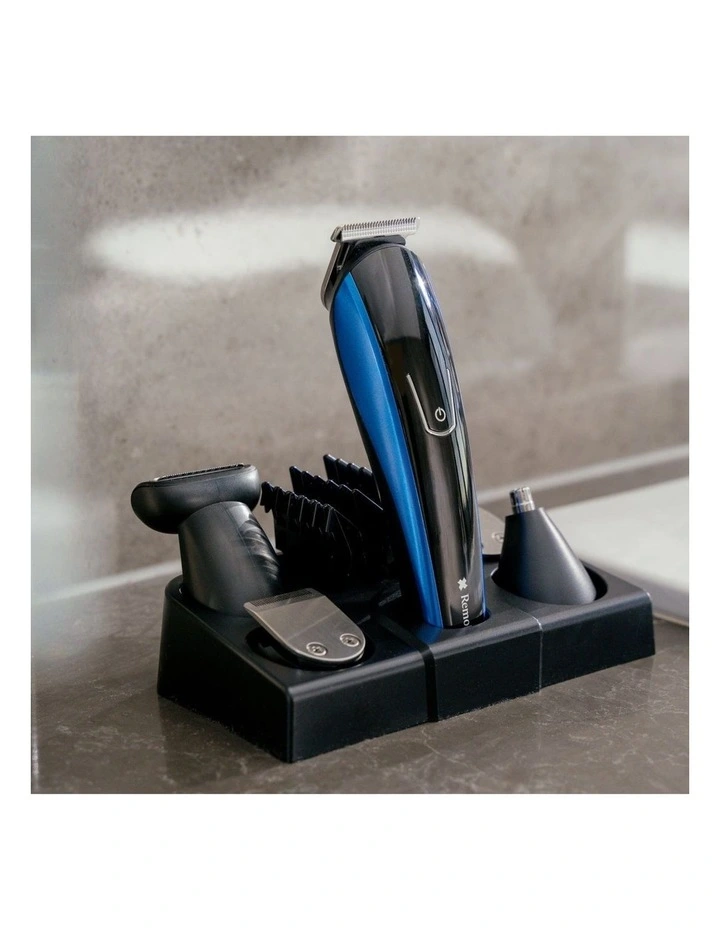 Remology 5-in-1 Rechargeable Grooming Kit - Trimmer, Precision, Nose & Ear, Design, Foil Shaver image 5