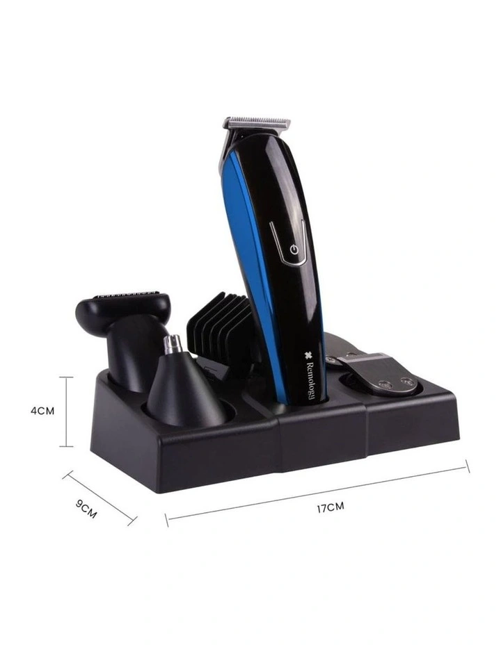 Remology 5-in-1 Rechargeable Grooming Kit - Trimmer, Precision, Nose & Ear, Design, Foil Shaver image 7