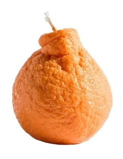 Sumo Orange Large Candle
