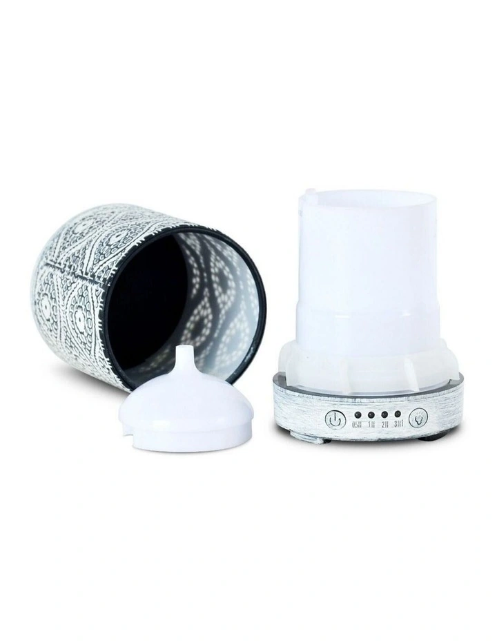mbeat activiva Metal Essential Oil & Aroma Diffuser 100ml - White image 5