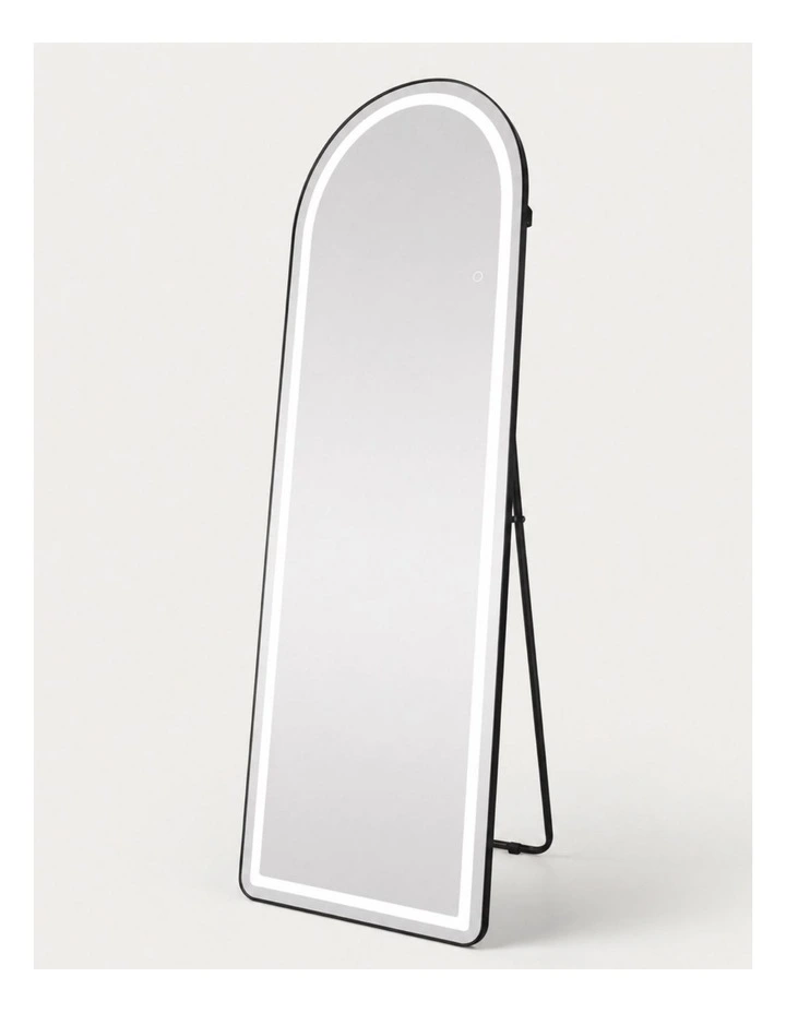 Full-Length Hanging Mirror 160x50cm with LED Lights, Touch Control, USB & Type-C Output image 5