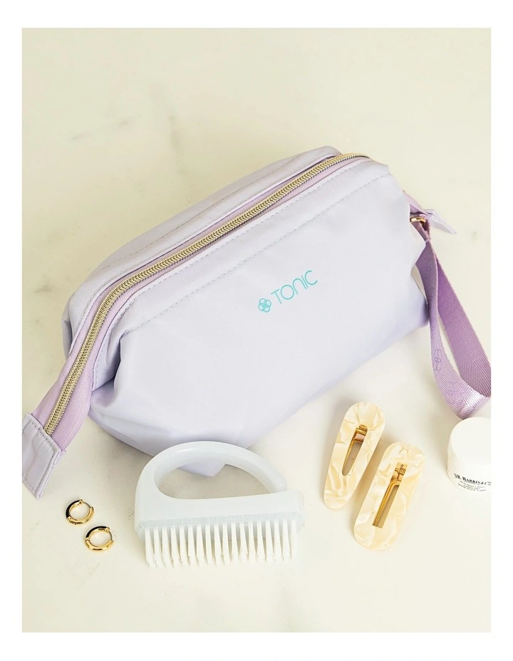 Splash Medium Makeup Bag Lilac image 5