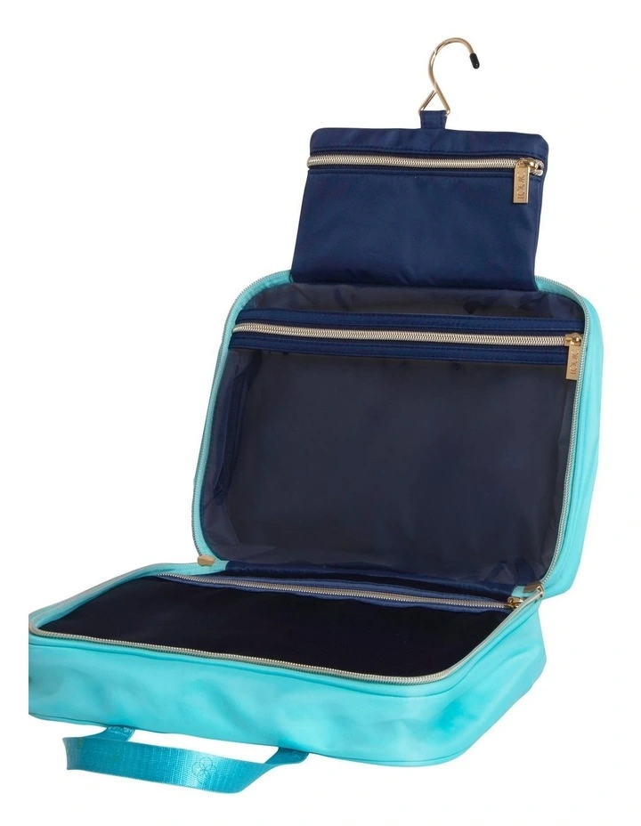 Splash Hanging Makeup Bag Aqua image 2