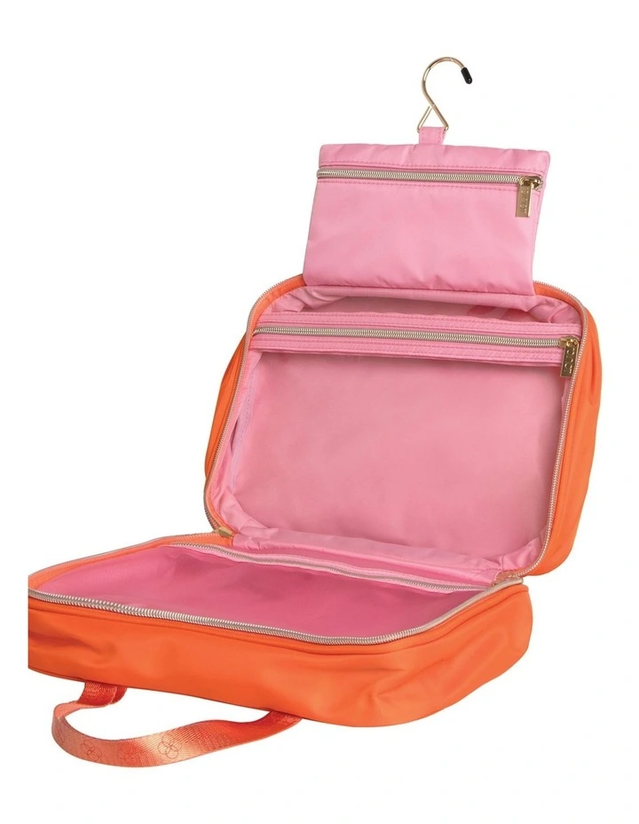 Splash Hanging Makeup Bag Orange image 3