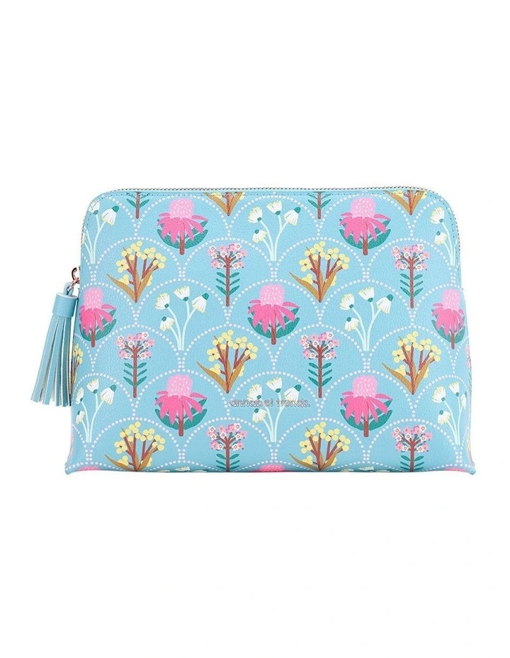 Annabel Trends Vanity Bag Large Storage Organiser Wildflower Print image 1
