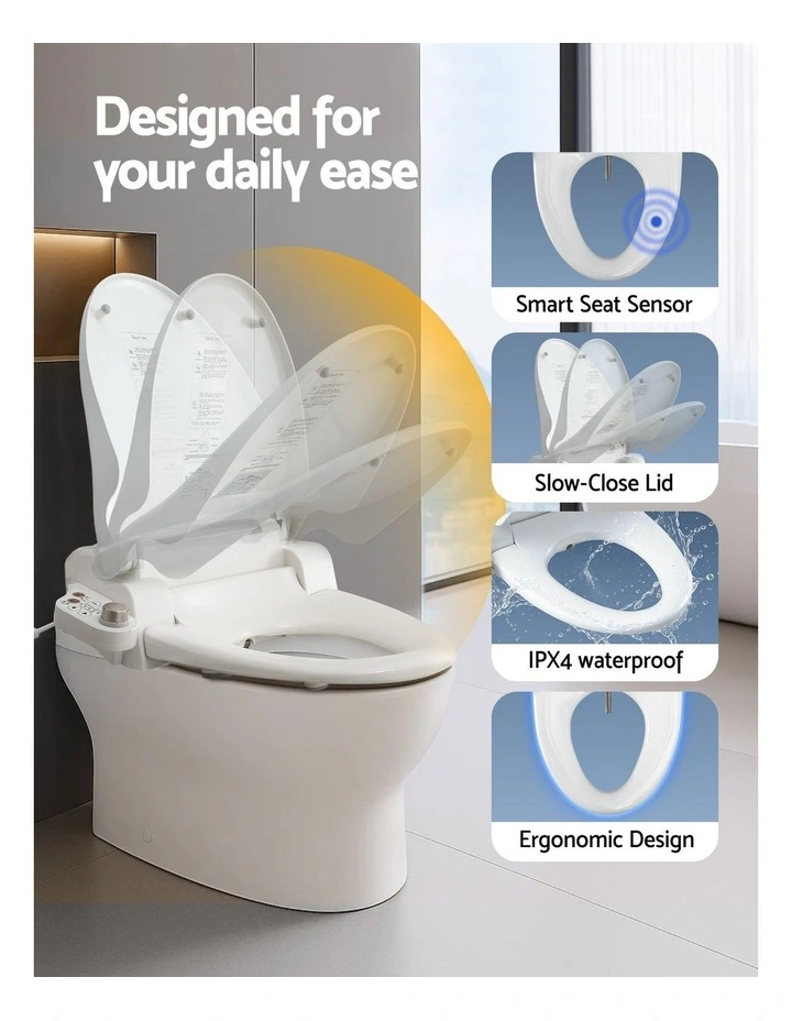 Electric Bidet Toilet Seat With Remote image 6