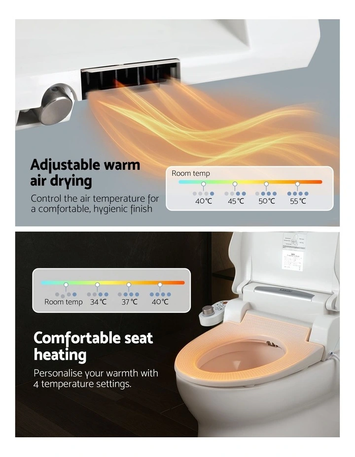 Electric Bidet Toilet Seat With Remote image 7