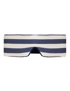 Men's Kit Deep Rest Eye Mask in Classic Navy Stripe