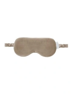 Limited Edition Velvet Eye Mask Latte