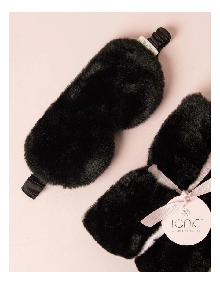 Deluxe Eye Mask Black image 3