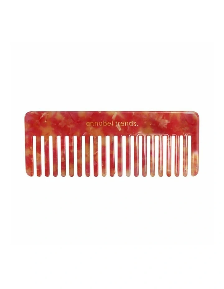 Annabel Trends Tamed Hair Comb Rectangle 15cm Sherbet image 1