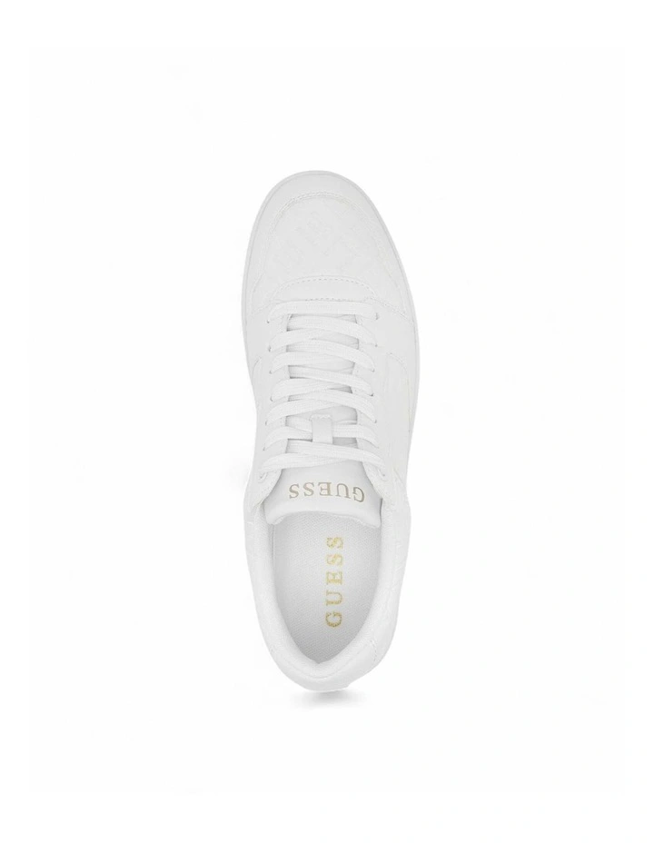 Loovie Low-Top Sneakers in White image 4