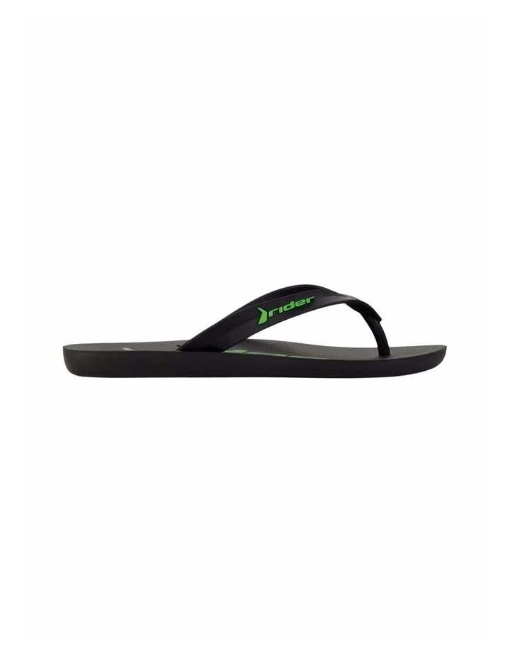 Flip Flop in Black/Green image 1