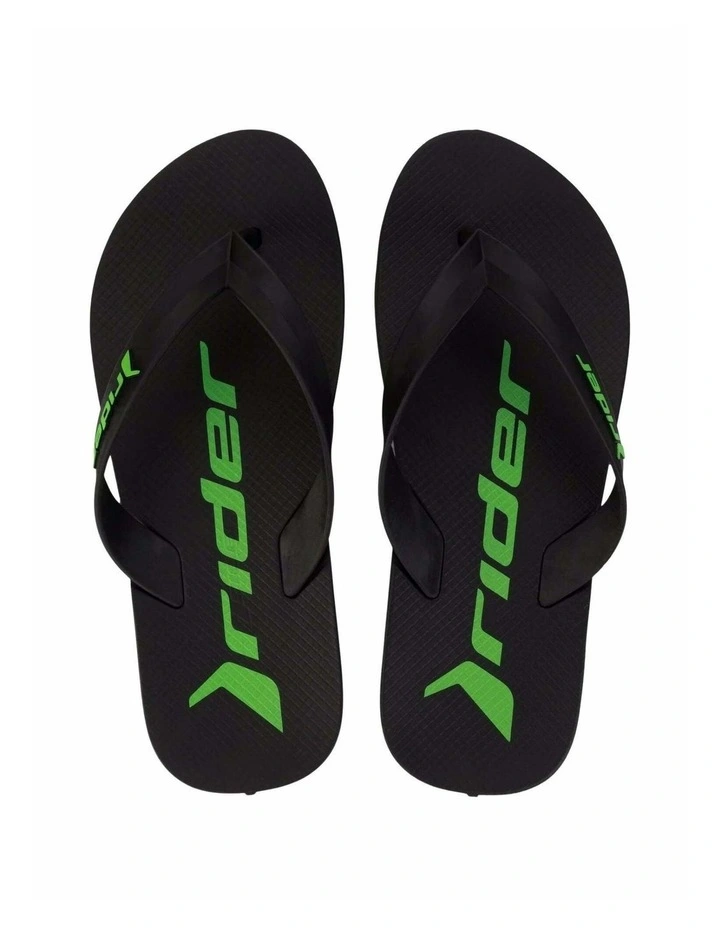 Flip Flop in Black/Green image 4