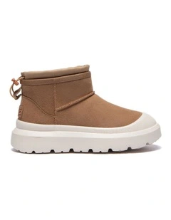 Australian Shepherd UGG Men Brano Drawstring Large Size Boots