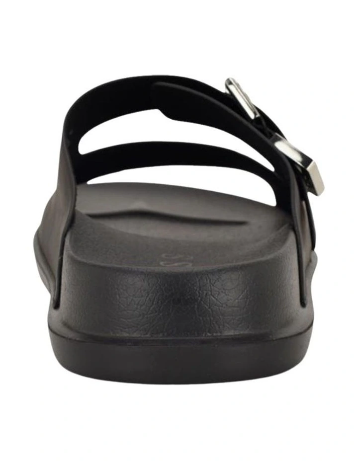 Veasston Slide Sandals in Black image 3