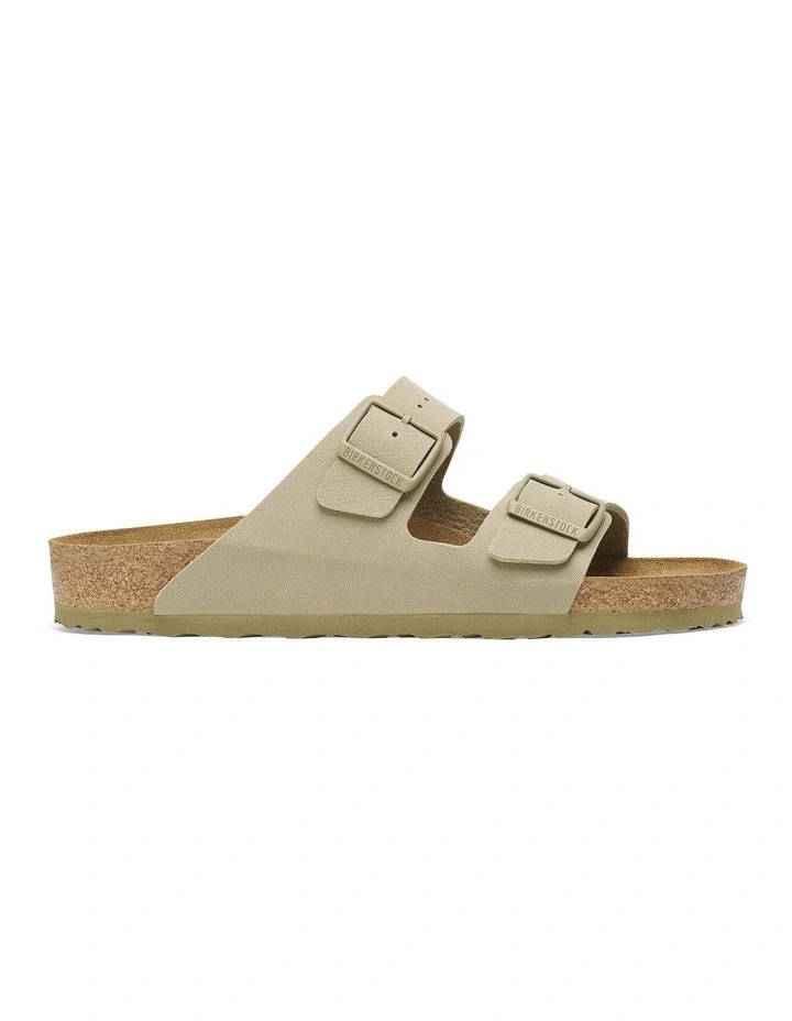 Birkenstock Arizona Birko-Flor Sandals - Regular - Faded Khaki image 1