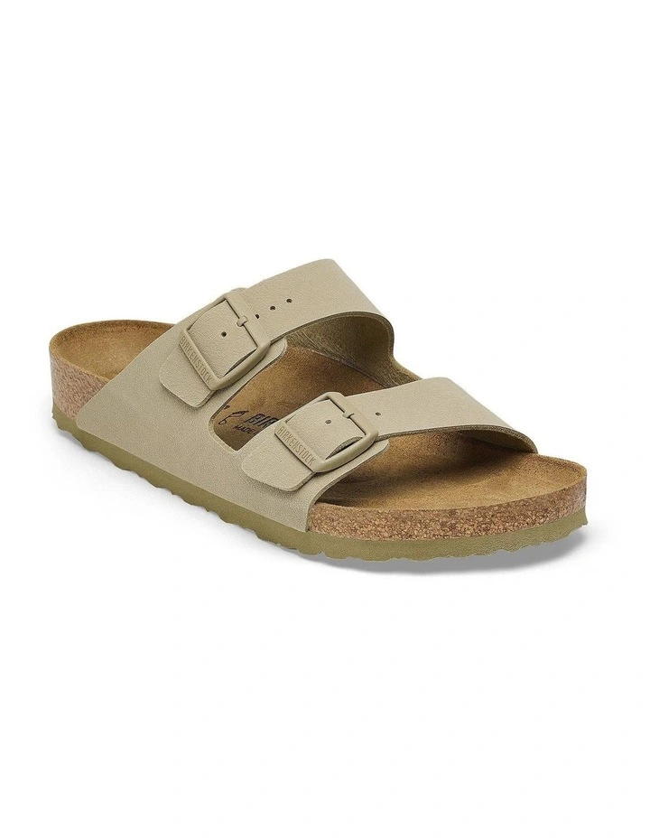 Birkenstock Arizona Birko-Flor Sandals - Regular - Faded Khaki image 4