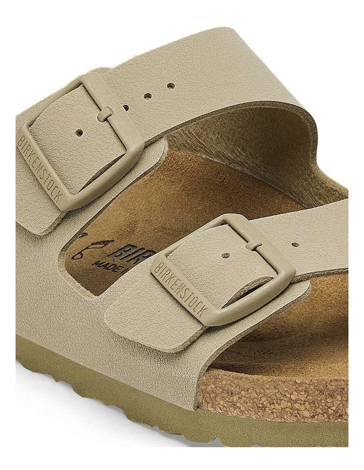 Birkenstock Arizona Birko-Flor Sandals - Regular - Faded Khaki image 5