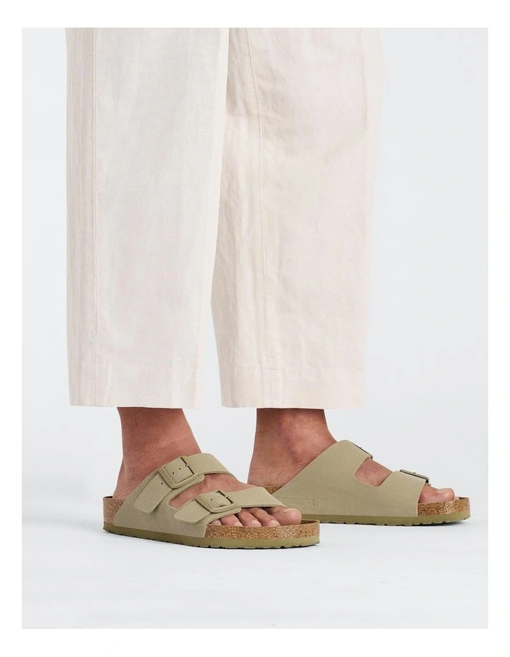 Birkenstock Arizona Birko-Flor Sandals - Regular - Faded Khaki image 6