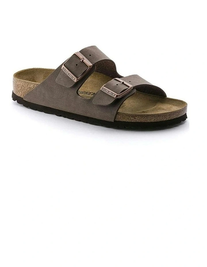 Birkenstock Arizona BirkiBuc Sandals - Regular - Mocca image 3
