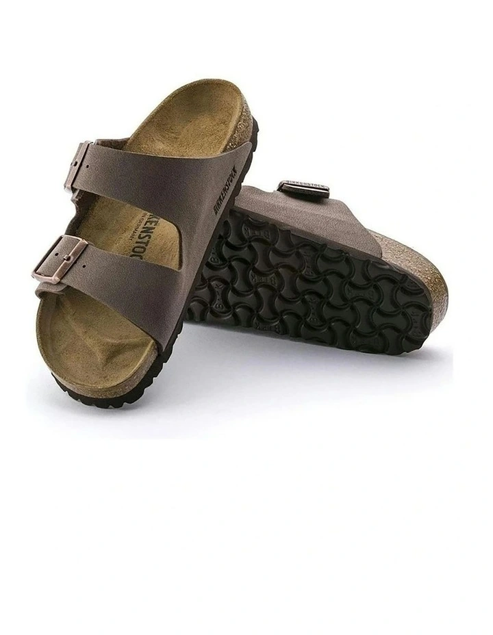 Birkenstock Arizona BirkiBuc Sandals - Regular - Mocca image 4