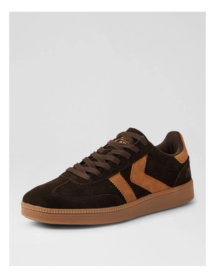 Condor Chocolate Leather Microsuede Sneakers image 2
