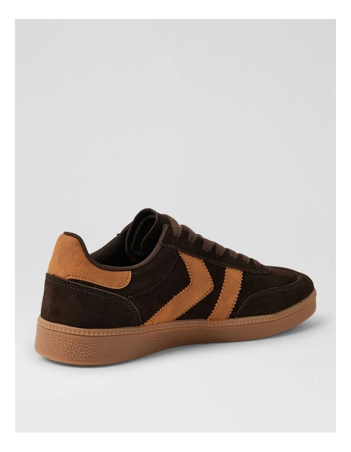 Condor Chocolate Leather Microsuede Sneakers image 3
